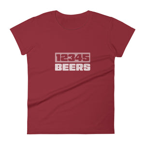 5 BEERS SHORT SLEEVE TEE